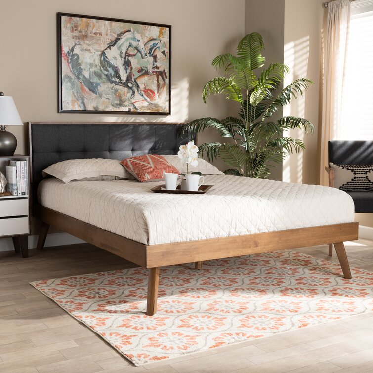 Hephzibah upholstered store platform bed